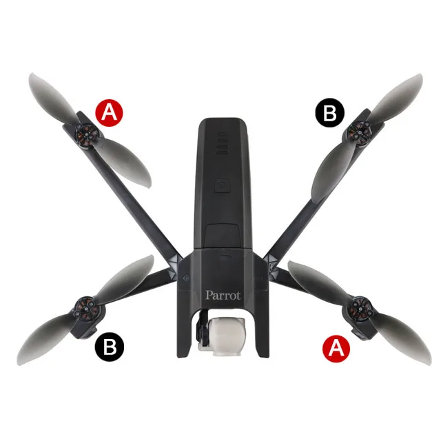2 Pairs Parrot ANAFI 4K Quadcopter Drone Propeller CW & CCW Blade Prop