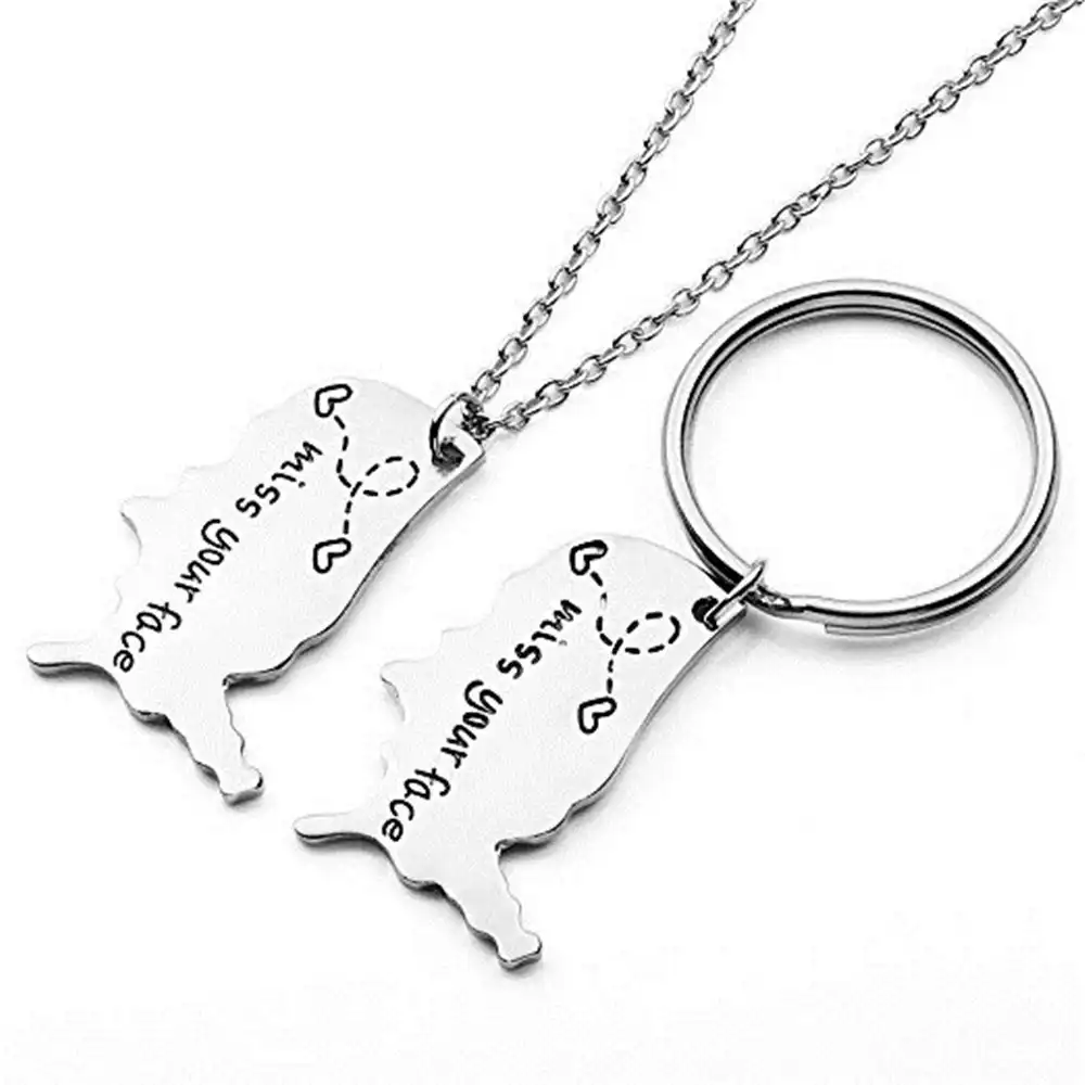 necklaces for long distance relationships