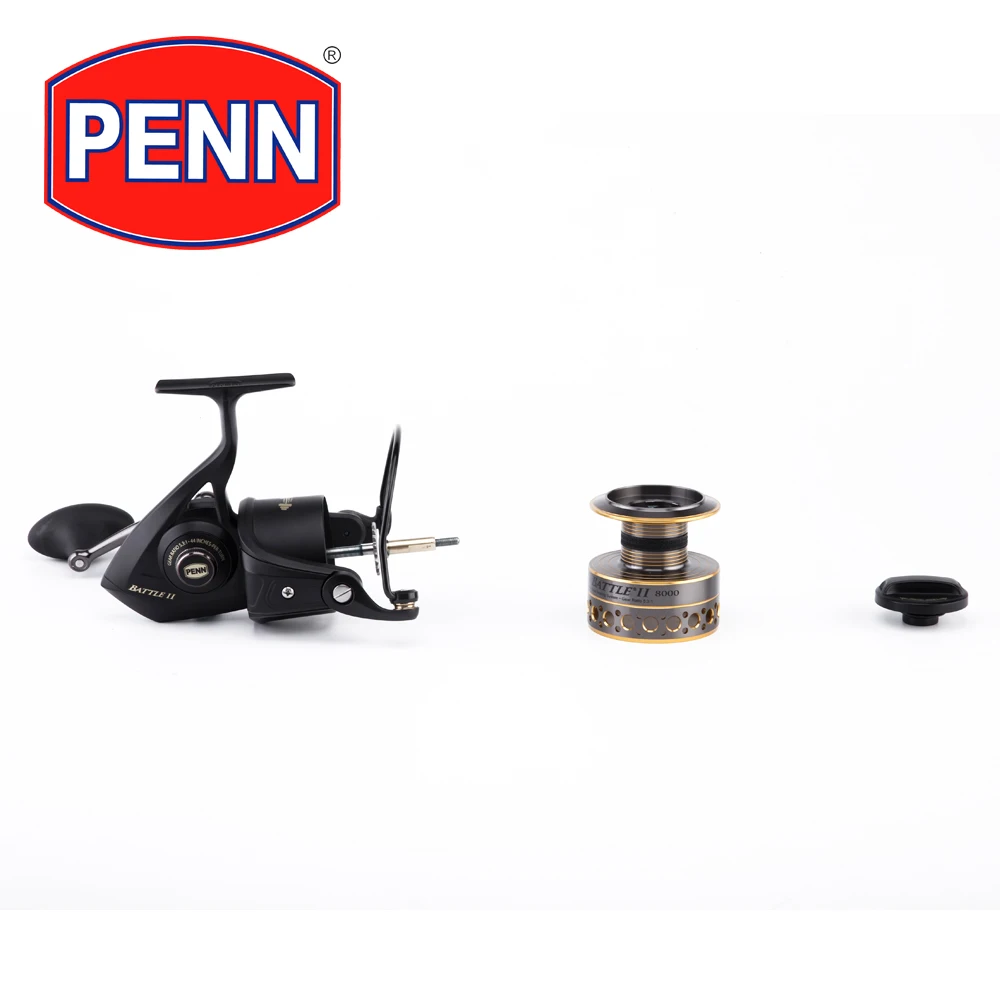PENN битва II 6000/8000 8 + 1BB антикоррозионные полностью металлический корпус Спиннинг