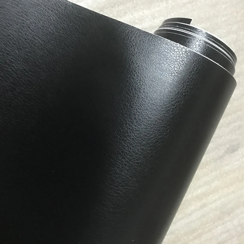 1" x 40" наклейка 30 см* 100 см модная Автомобильная зернистая кожа текстурированная внутренняя черная пленка ПВХ Высокое качество Accs часть