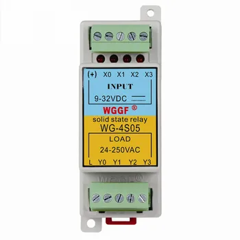 

Solid State Relay 220V AC DC Relay Module DC Controlled AC WG-4S05