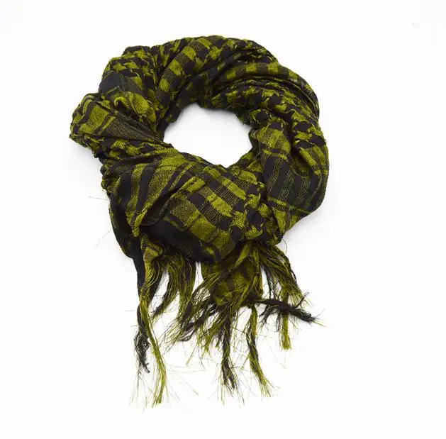 Houndstooth Military Arab Tactical Desert Army Shemagh KeffIyeh Scarf Shawl Wrap