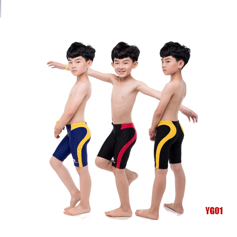HXBY, мужские плавки для мальчиков, купальный костюм для соревнований, тренировочный детский купальник для мальчиков, профессиональные детские плавательные шорты, 5XL
