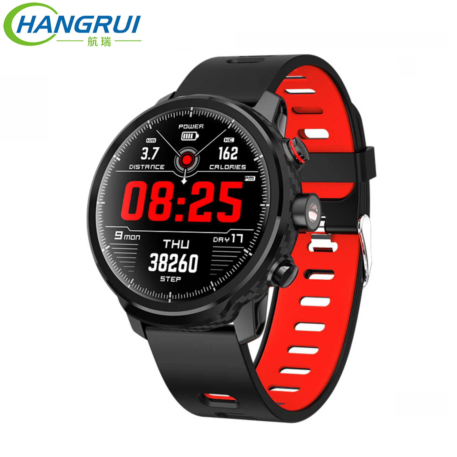 

L5 Smart Watch MenIP68 Waterproof Heart Rate Fitness Tracker Message Call Reminder Bluetooth Smartwatch 7 Days Working Time