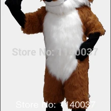 Плюшевый талисман костюм лисы-маскота Модный на заказ костюм аниме косплей наборы Маскотте тема маскарадный костюм карнавальный костюм