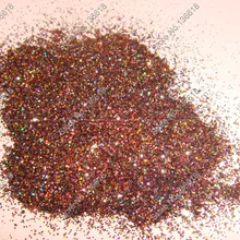 50 г/пакет x 1/12"(0,2 мм) Голографическая Лазерная кофейная цветная блестящая тонкая пудра для ногтей с блестящим блеском для ногтей DIY для дизайна ногтей и блестки для рукоделия