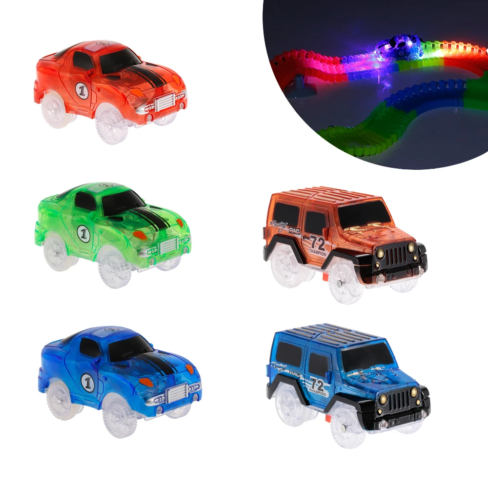 light up car track toy