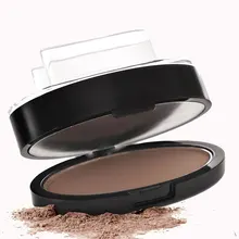 Горячая Мода бровей порошковый уплотнитель тени для бровей Набор Водонепроницаемый трафарет для бровей арочная форма тени для бровей с печатью палитра