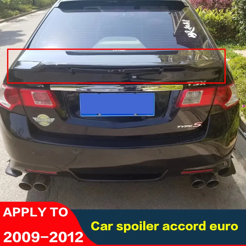 Автомобильный спойлер для Honda Accord Euro 2009-2012 задний из углеродного волокна