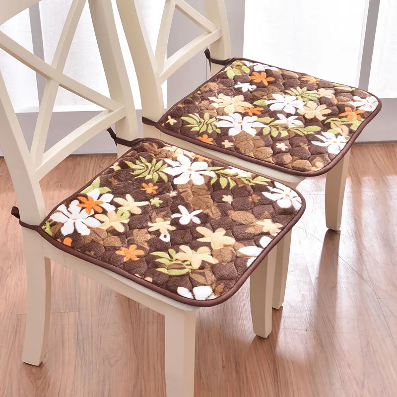 

2pcs/lot Not Shrink Chair Cushion Non-slipTable Dining Coussins Thickened Modern Coussin Decor Pillows For Home Decor Cushion