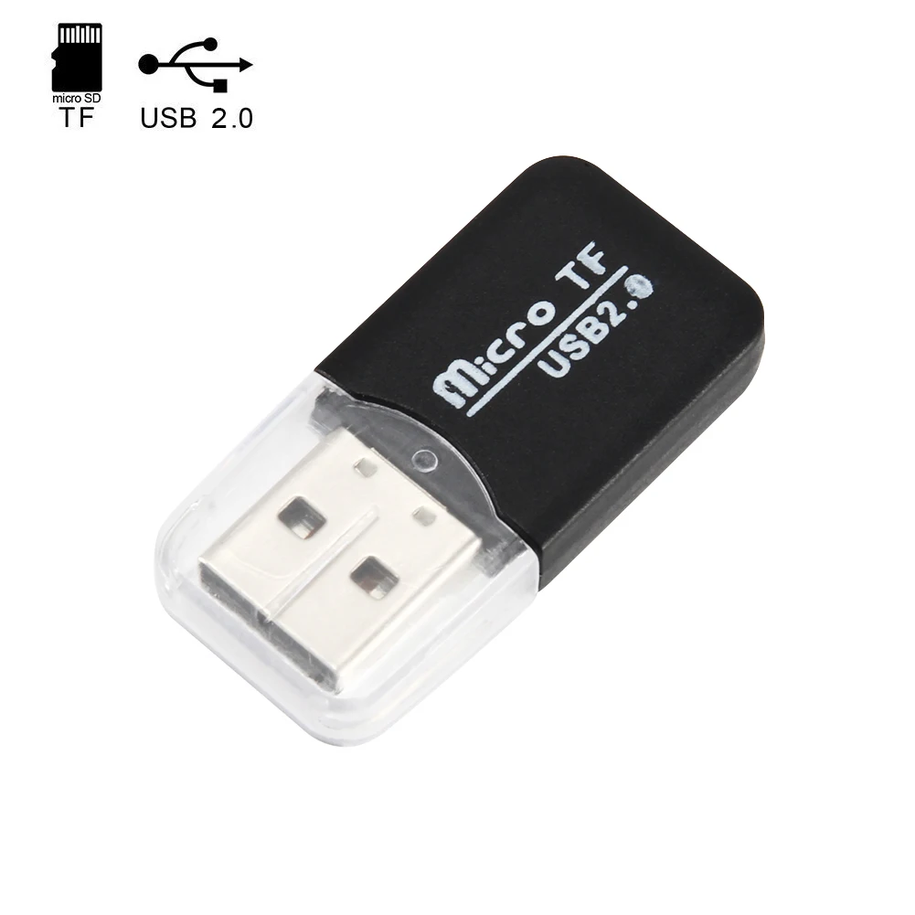 Недавно высокая скорость Mini USB 2,0 Micro SD TF Card Reader Адаптер для планшеты PC ноутбук