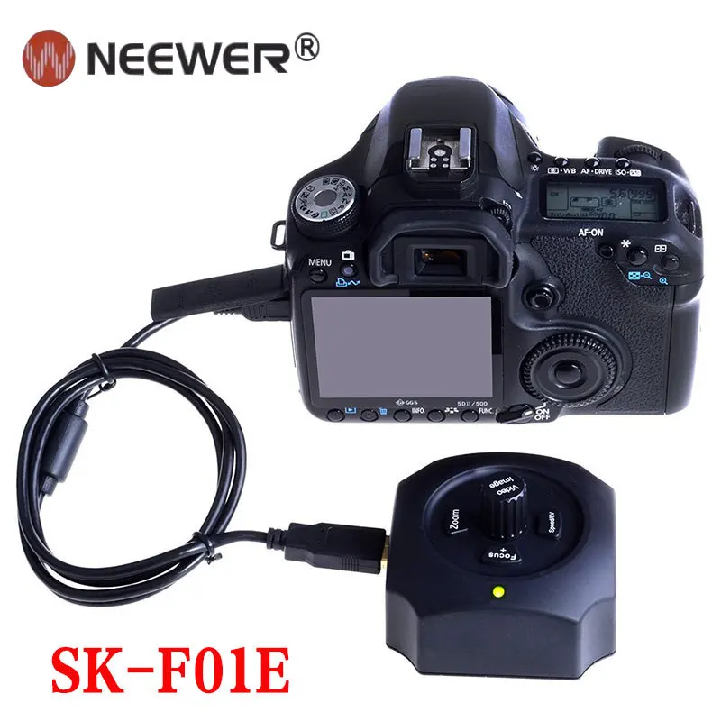 NEEWER USB Follow Focus for Canon EOS 5D Mark II, 5D Mark III, 1D Mark