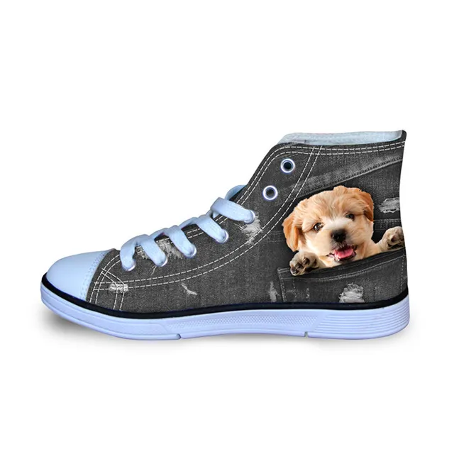 HYCOOL Children Sneaker Kid Running Shoes Hiromi Dog