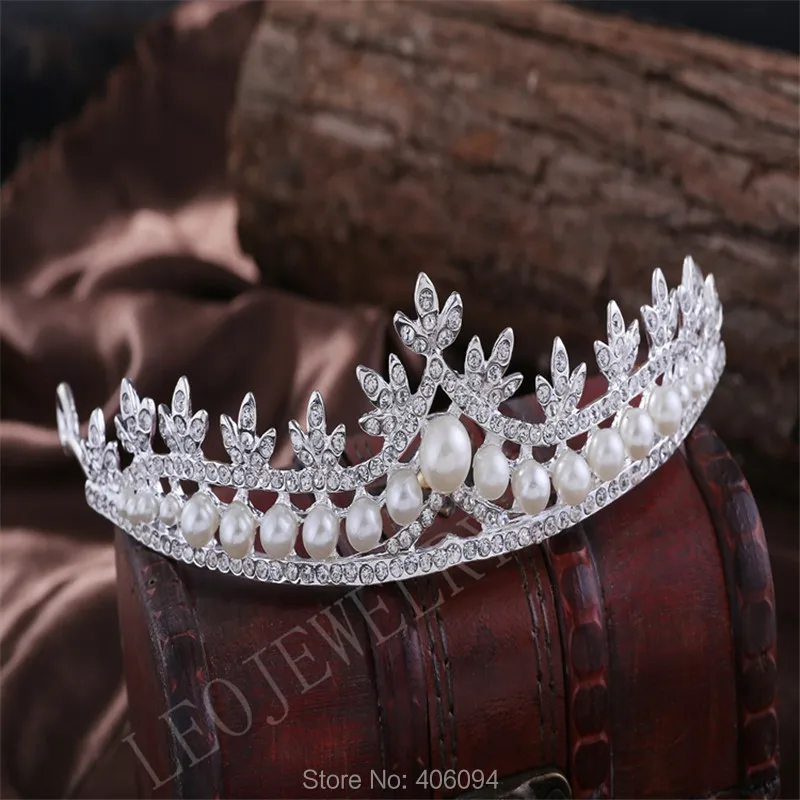 2016 Tiaras Promotion Hot Sale Elegant Charming Bling Tiara Crown Bride
