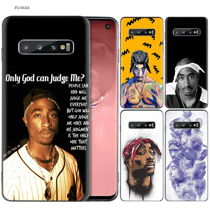 

2Pac Tupac Shakur Soft Fitted Case For Samsung Galaxy A70 A50 M30 S10 Plus S10E M20 M10 A40 A30 A20 A10 A20E Cover Coque