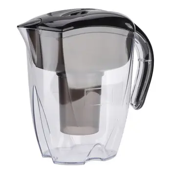 

lkaline Water Pitcher Ionizer Long-Life Filters - Water Filter Purifier Filtration System - High pH Alkalizer - 3.5L