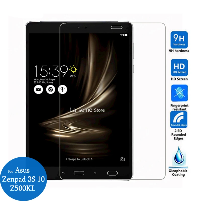 

For Asus Zenpad 3S 10 Z500KL Tempered Glass Screen Protector Premium Tablet Protective ON Zen Pad 3 S Z500 500KL 500 9.7inch