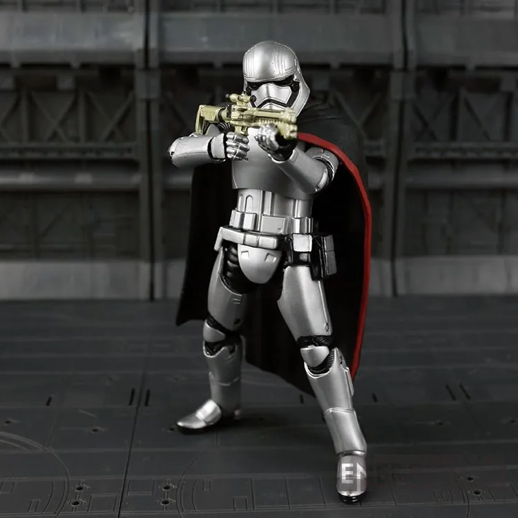6 видов Звездных Войн The Force Awakens EP7 капитан фасма черная серия Штурмовик Snowtrooper " ПВХ экшн-игрушка