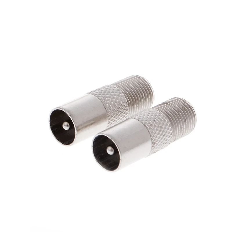 OOTDTY 5 шт. RF Coax прямой разъем F гнездо к папа адаптер ТВ антенны|connector f|connector femaleconnector