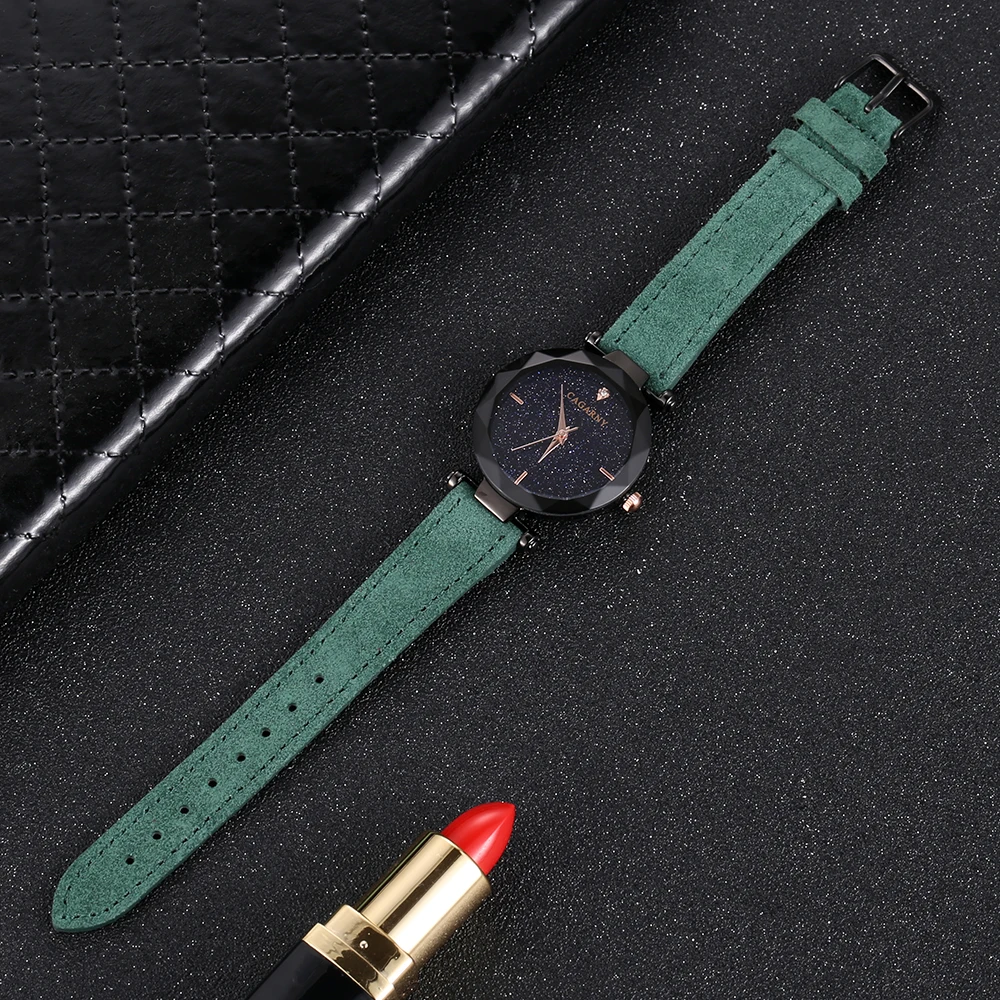 cagarny 2018 Leather Women Watches Ladies Luxury Brand Famous Wrist Watch Fashion Dress Female Clock Relogio Feminino Montre Femme (6)
