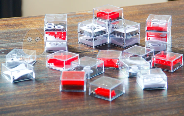 Mini Tudou Совета IQ игры 3D лабиринт-головоломка с Бисером взрослых Cube Развивающий Пазл коробка Enfant обучения обучающая игрушка для детей игрушки