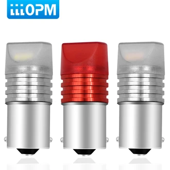 

Car 1156 BA15S P21W 1157 BAY15D Red Strobe Lamp 5630 3SMD Super Bright LED Bulbs 12V Car Brake Turn Signal Tail Flashing Light