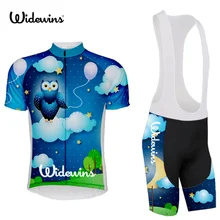 Новинка Мужская профессиональная команда Велоспорт Джерси комплект одежды MTB Starlight Сова дорожный велосипед дышащая циркуляция воздуха наборы 3D гелевая Подушка 5817