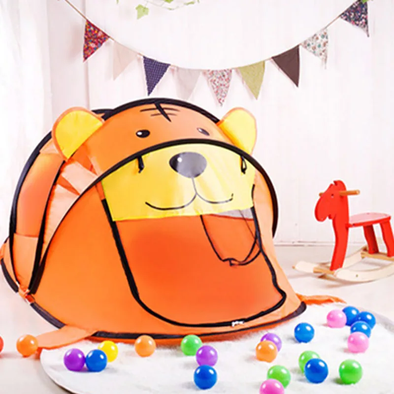 Portable Play Tent Children Outdoor Indoor Ball Pool Play Tents Kids Safe Foldable Playpens Game Pool of Balls for Kids Toys Gif (1)