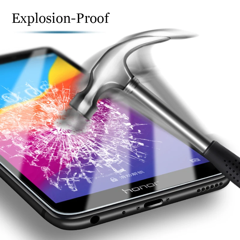 Защитное стекло для huawei honor 7a 7c pro 7 x фотоаппаратов моментальной печати s