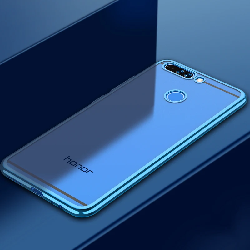 

For Huawei P Smart Case Luxury 3D Laser Plating TPU Cover Back For Huawei Enjoy 7s Soft Transparent Silicone Shockproof Housing