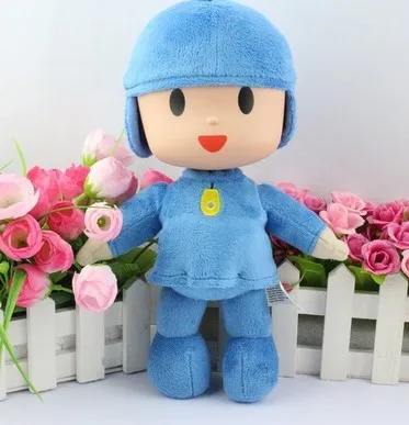 4 шт./лот POCOYO мультфильм Набивные плюшевые игрушки хобби Loula и Элли и Пато и POCOYO плюшевые игрушки