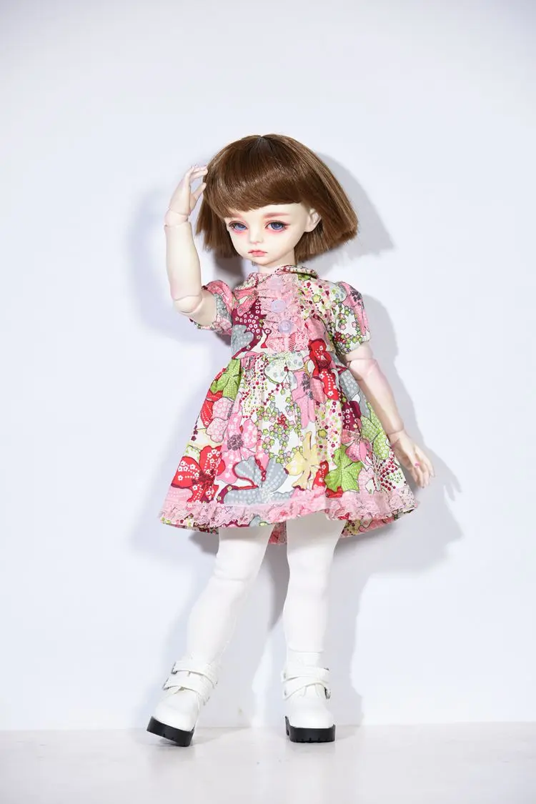 T02 X551 Blyth Кукла Одежда 1/3 1/4 bjd 1/6 куклы аксессуары классический белый розовый