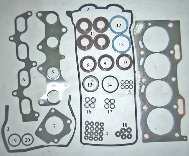 5E 5EFE Engine complete Full Gasket Set kit for TOYOTA Corolla Tercel