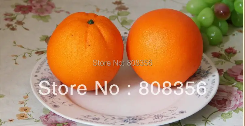 Один кусок диаметром 8 см* 8 см искусственной имитации Гранат Лук оранжевые фрукты и овощи Свадебные Подставки для фотографий игрушка
