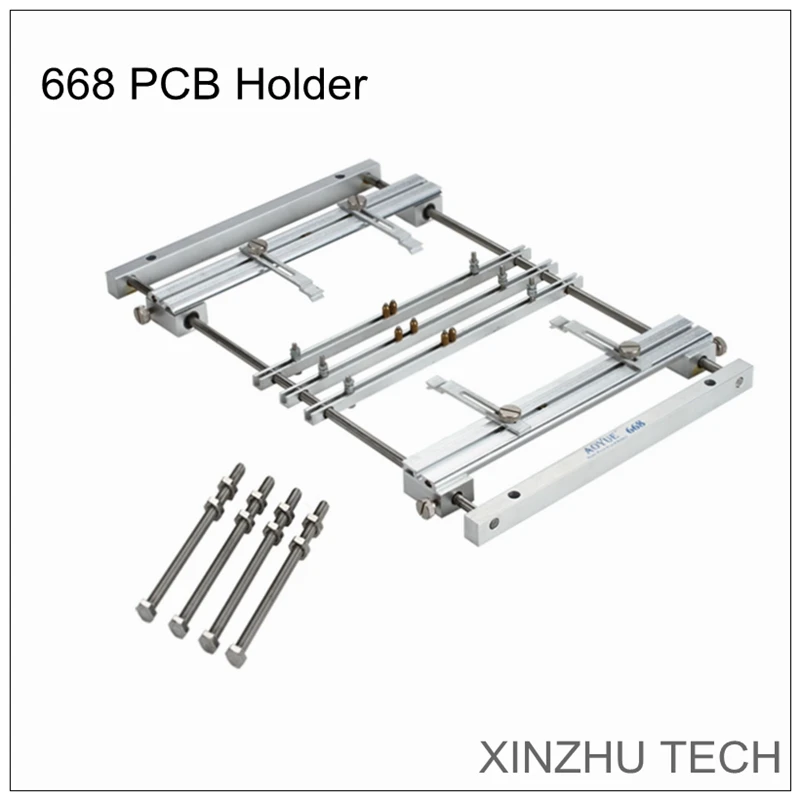 AOYUE INT883 IR 예열 리플로우 스테이션(668 PCB 홀더 포함) - IC SMD 수리 납땜용 디지털 디스플레이 가열판