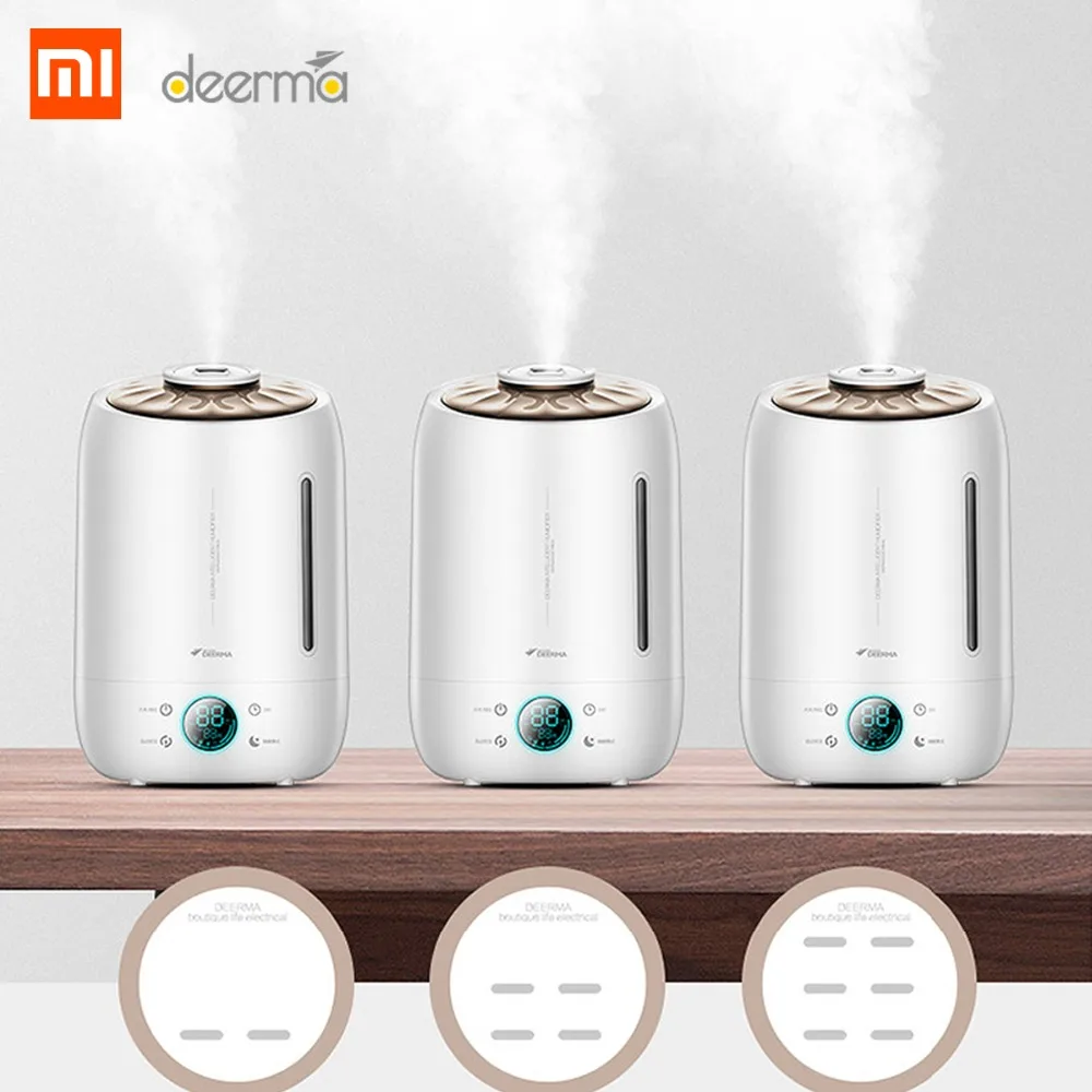 Xiaomi Deerma F500 увлажнитель воздуха 5L емкость тихий ароматический ультразвуковой