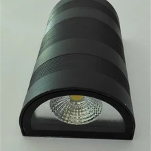 Открытый свет 7 Вт 12 Вт монолитный блок светодиодов для использования вне помещения настенный светодиодный светильник 40% off