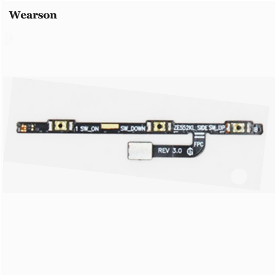 For Asus ZenFone3 ZF3 ZE552KL ZE520KL Power ON OFF Button Volume Up Down Control Key Flex Cable Ribbon FPC High Quality Tested