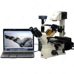 Контраст люминесцентный микроскоп-amscope supplies1500x фазового контраста люминесцентный микроскоп + 1.4mp b/w Камера