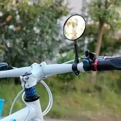 MTB зеркала велосипед зеркало Регулируемый Гибкая Велоспорт вид сзади Выпуклое горный велосипед руль Зеркало заднего вида цикл Accessori