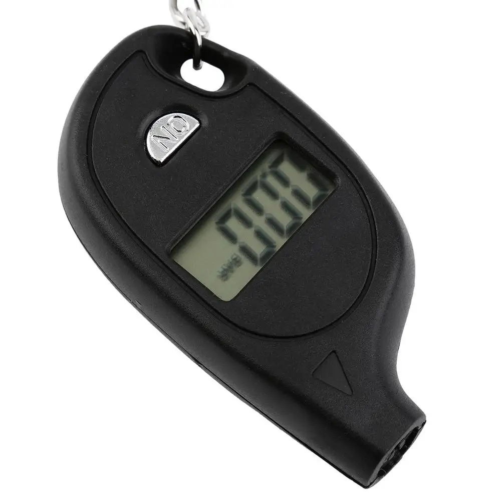 

Mini Portable Keychain LCD Digital Car Tire Tyre Air Pressure Gauge Auto Motorcycle Test Tool(with cell lithium battery)