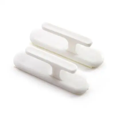 1 комплект самоклеящийся настенный крючок Органайзер держатель для занавесок оконные крючки для драпировки занавески Tieback Пряжка зажим застежка - Цвет: Белый