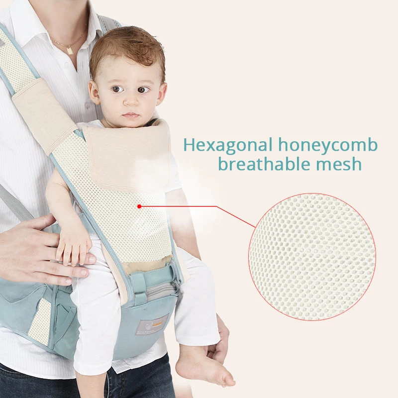 Honeylulu летняя детская переноска сотовая сетчатый слинг для новорожденных дышащий