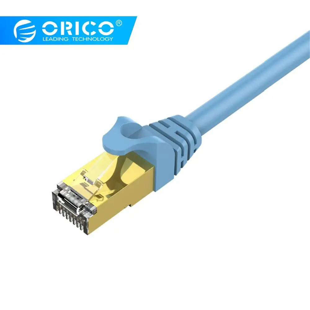 

ORICO CAT6 Flat Gigabit RJ45 Cat6 Lan Cable Ethernet Cable for Cat6 Compatible Patch Cord Network for Laptop Router Cable