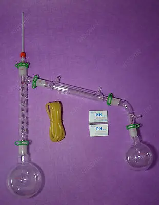 

1000ml,24/40,Distillation Apparatus,Vacuum Distill Kit,Vigreux Column with Arm