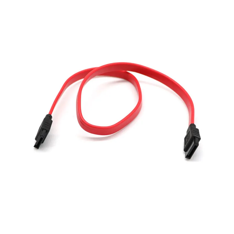 HIPERDEAL 38 см последовательный ATA SATA 2 кабель Ведущий жесткий диск данных Красный Профессиональный 6J27 Прямая Futural Digital# M