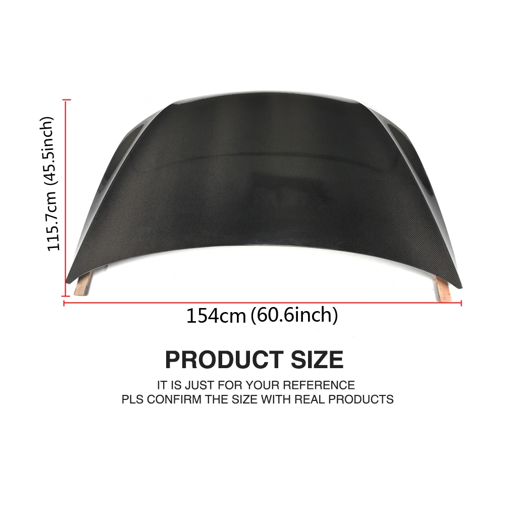 Carbon Fiber Front Bumper Bonnet Machine Hood Cover for Volkswagen VW Golf 7 VII MK7 Hatchback GTI R 2014 - 2017