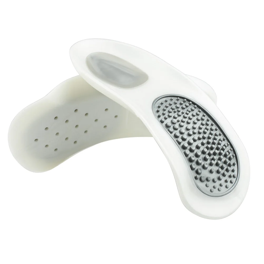 

1 Pair Foot Orthotic Insoles EVA Pain Relief Anti-Fatigue Premium Half Arch Support Inserts Shoe Pads for Women Men