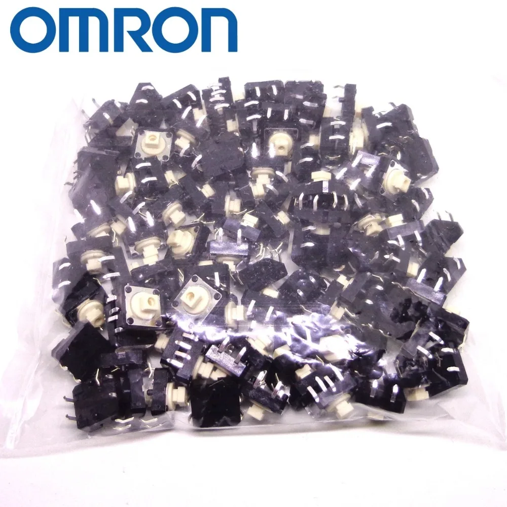 OMRON Тактильные переключатель 100 шт. B3F-4000 B3F-4050 B3F-4055 B3F-4005 B3F-5000 абсолютно и