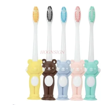 

Cartoon Children's Toothbrush Soft Hair Home Children 2-3-4-5-6-12 Years Old Boy Girl Baby Toothbrush Sale